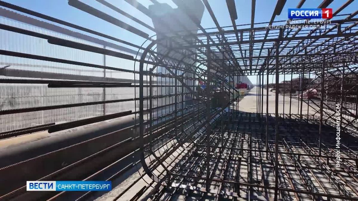 Установлены более половины опор ВСМ "Москва - Петербург"