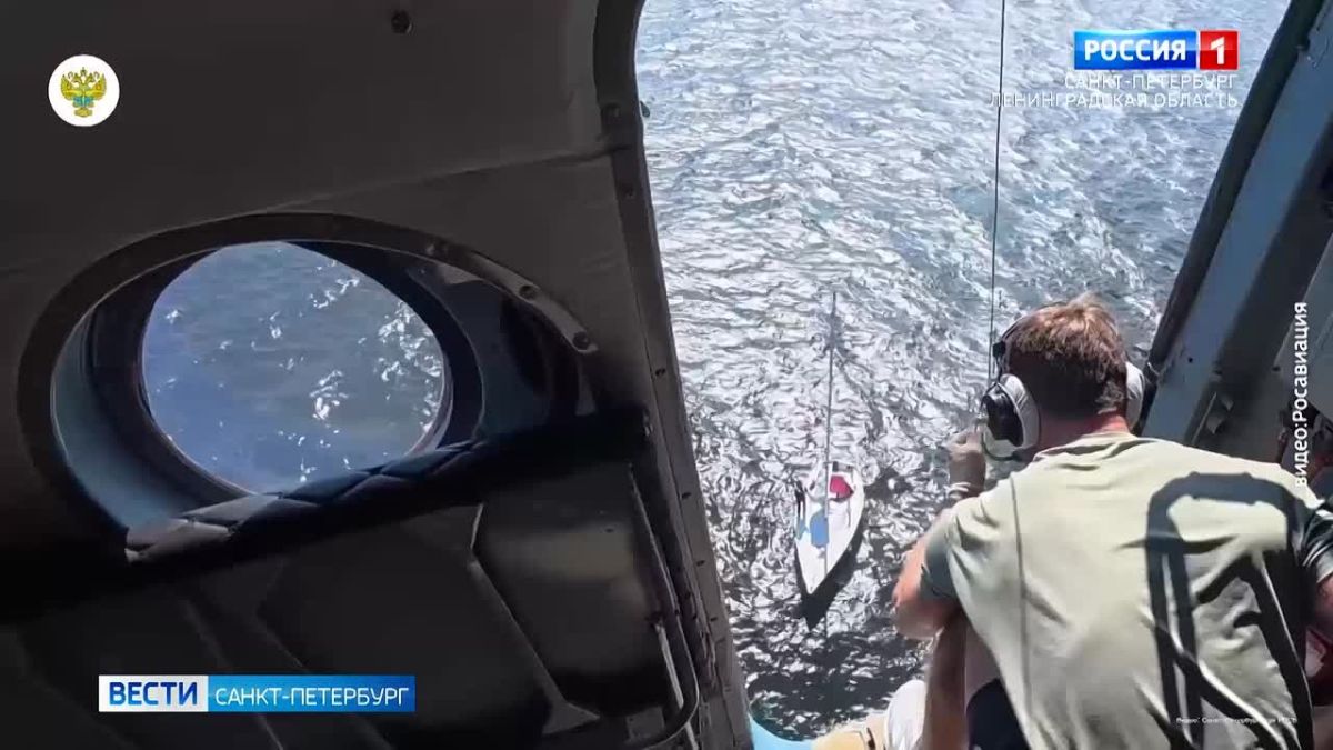 В Финском заливе спасли дрейфующего яхтсмена