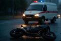 ДТП с мотоциклом спровоцировало на КАД огромную пробку