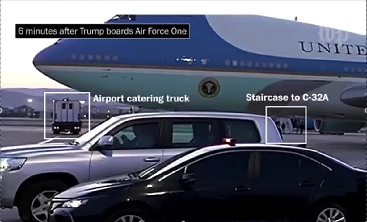 Трамп покатался с бургерами? Как президента США прятали от «иранских киллеров»