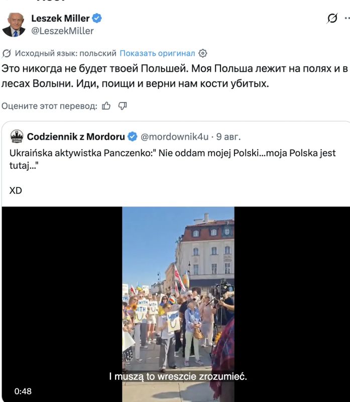 Владимир Корнилов: Украинская активистка в Польше Наталья Панченко выступила на митинге в Варшаве за «польско-украинскую дружбу»
