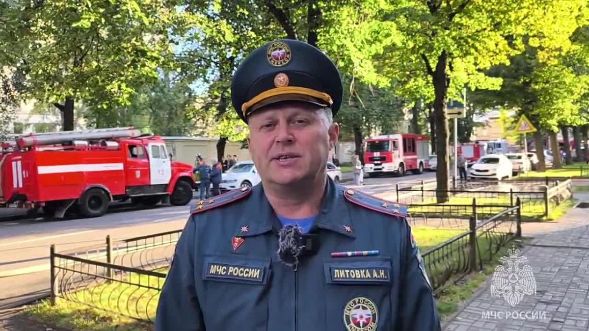 Комментирует начальник пресс-службы #МЧС_Петербурга Андрей Литовка