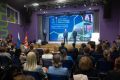 Следующая точка сегодня — выставка достижений Колпинского района