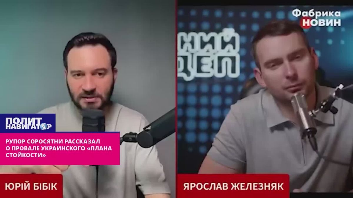 Рупор соросятни рассказал о полном провале украинского «плана стойкости»