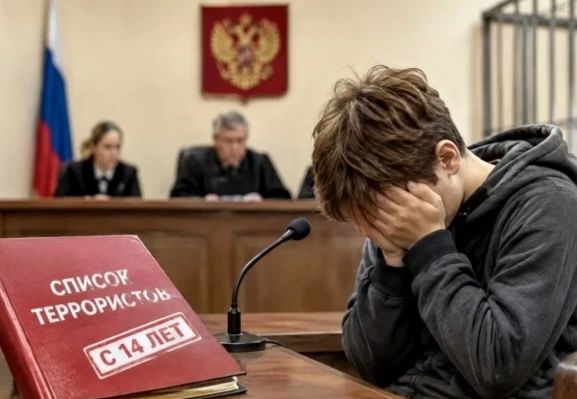 В списке террористов – с 14 лет