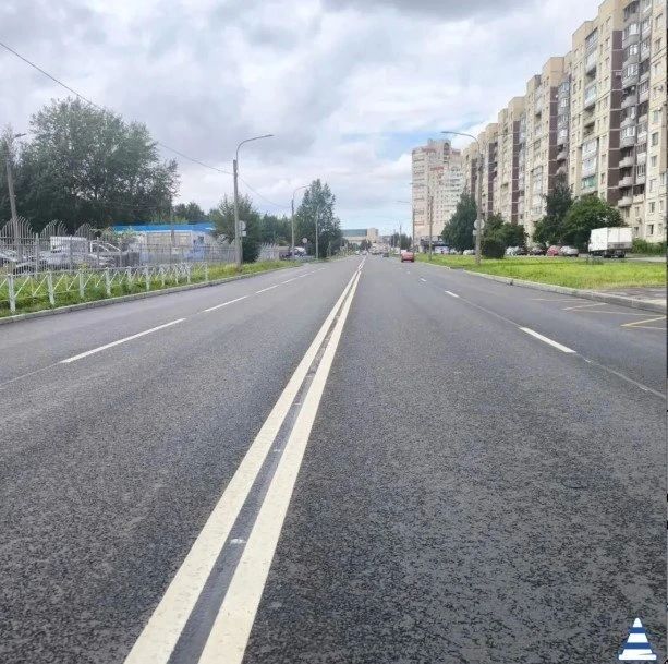 Более 2,5 километра дорог отремонтировали в Невском районе Петербурга