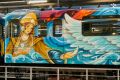 На Линию 2 петербургского метро запущен уникальный шестивагонный арт-состав