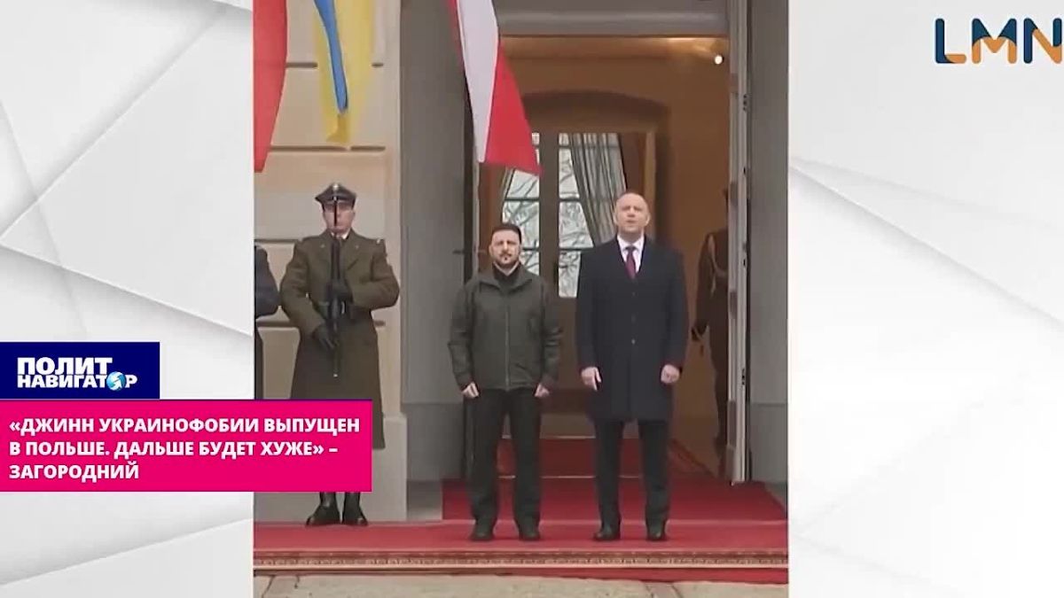 «Подброшенный русскими джинн украинофобии выпущен в Польше
