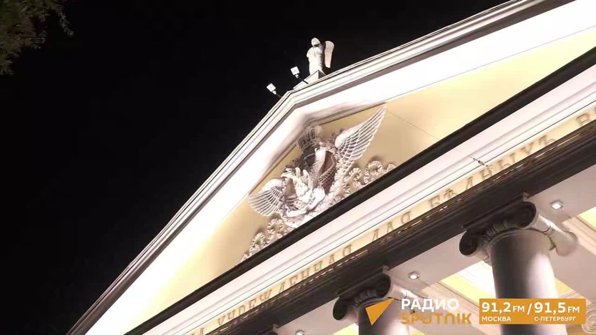 Мариинская больница впервые получила художественную подсветку