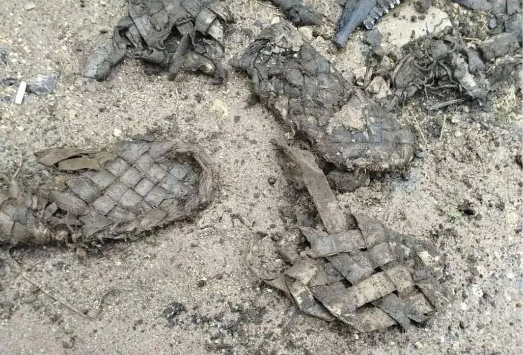 Лапти нашли в Ленобласти под землей