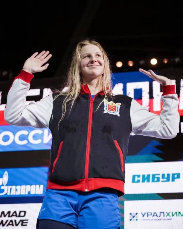 Петербургская пловчиха Евгения Чикунова установила новый рекорд чемпионатов Европы