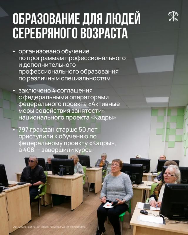 В культурной столице для старшего поколения доступно множество возможностей для досуга и саморазвития В культурной столице для старшего поколения доступно множество возможностей для досуга и саморазвития