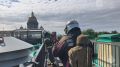 Спасатели локализовали пожар на крыше отеля «Пётр» на Адмиралтейском проспекте