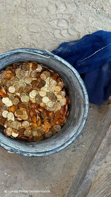 В Бельгии студент нашел золото на $10 миллионов В Бельгии студент нашел золото на $10 миллионов