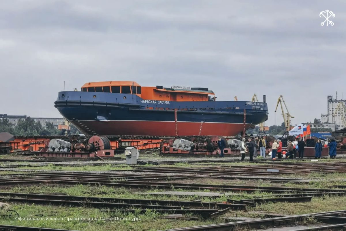 Ледокол «Нарвская застава» торжественно спустили на воду — он удвоит мощь ледокольного флота Северной столицы Ледокол «Нарвская застава» торжественно спустили на воду — он удвоит мощь ледокольного флота Северной столицы