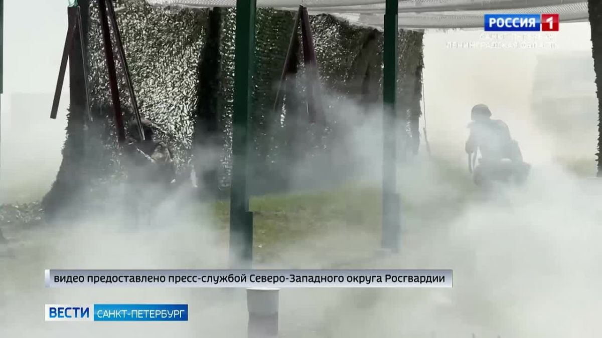 Бойцы ОМОН и СОБР СЗО Росгвардии отработали борьбу с беспилотниками