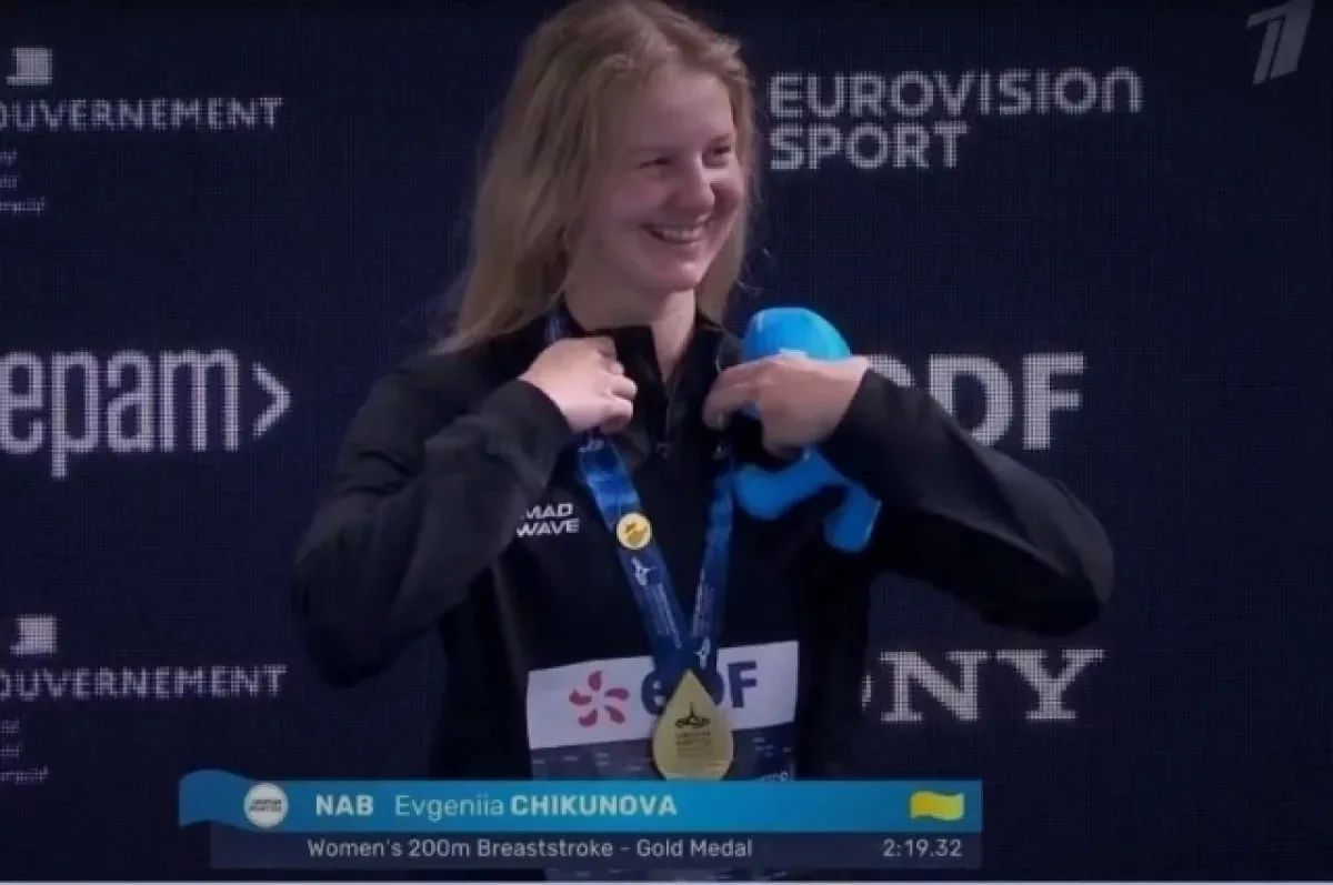 Впервые за 8 лет. Российская пловчиха завоевала золото чемпионата Европы