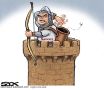 Дмитрий Дробницкий: Политический карикатурист увидел проблему с американскими арсеналами так