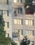 Олег Царёв: Драматичные кадры из Берлина: утром 14 августа в 21этажной высотке во Фридрихсхайне загорелась квартира на 11-м этаже