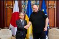 Михаил Онуфриенко: Глава Верховной Рады Руслан Стефанчук встретился с послом Японии на Украине Масаши Накагоме