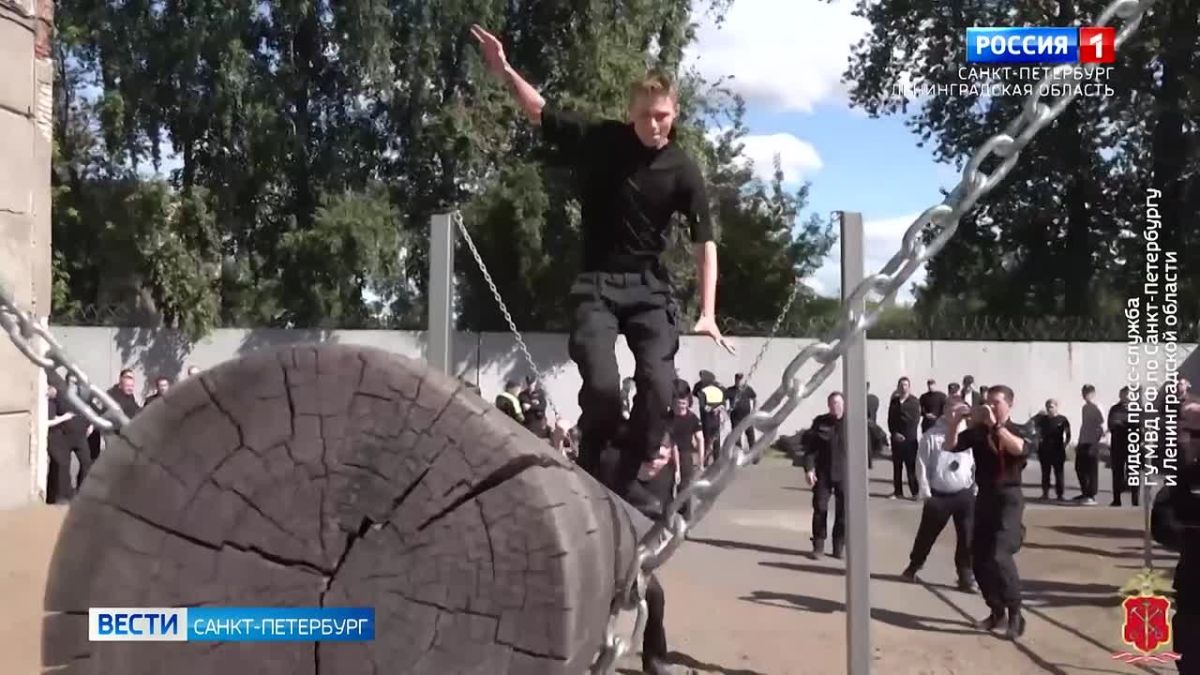 В Петербургском управлении МВД прошли масштабные соревнования