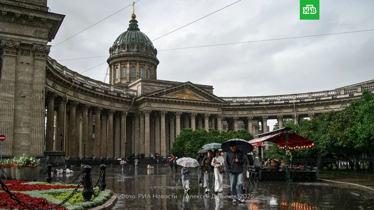 Эта неделя в Петербурге будет дождливой