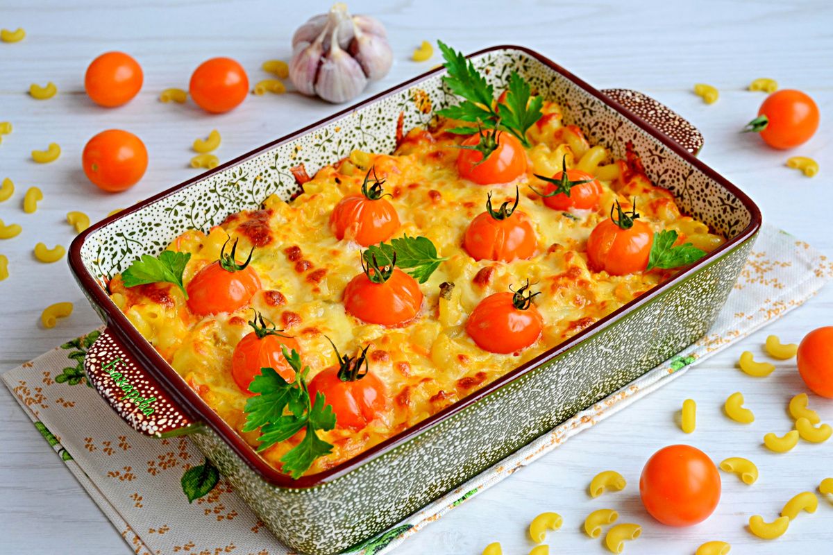 Вдохновляющая запеканка: паста с овощами на любой вкус