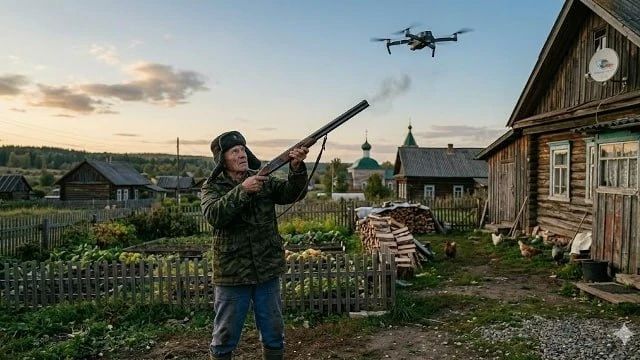 Юрий Баранчик: В России впервые оштрафовали деда-пенсионера за попытку сбить БПЛА из ружья