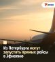 Из Петербурга могут запустить прямые рейсы в Эфиопию