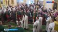 Православные верующие отмечают Преображение Господне