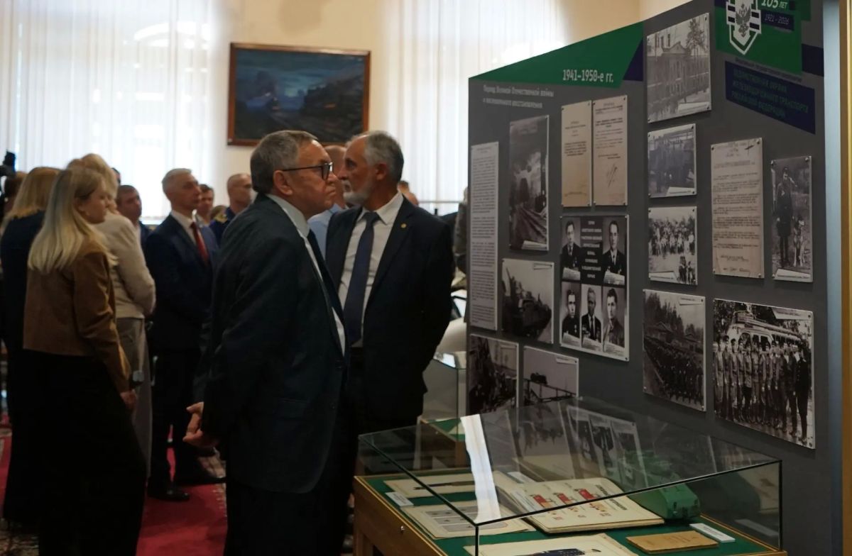 В ЦМЖТ РФ открылась выставка к 105-летию Ведомственной охраны железнодорожного транспорта России В ЦМЖТ РФ открылась выставка к 105-летию Ведомственной охраны железнодорожного транспорта России