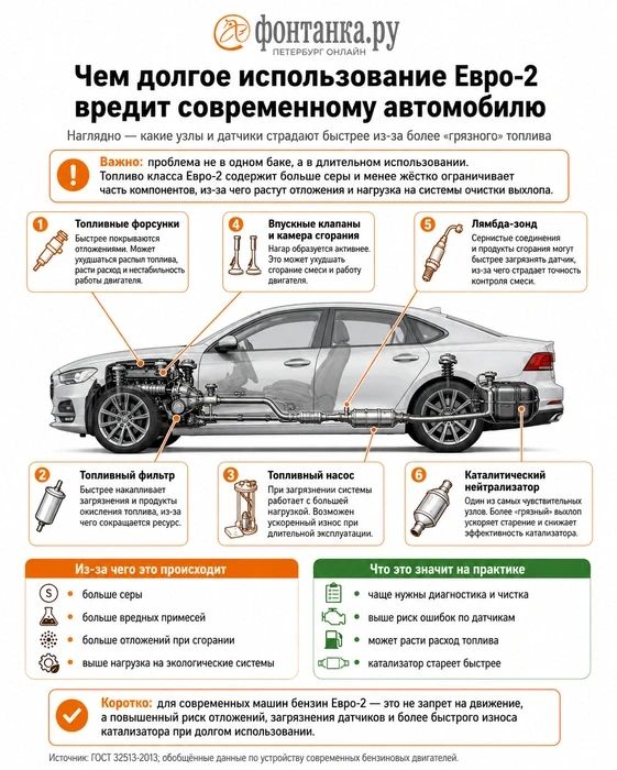 Низкокачественное топливо Евро-2 официально возвращается на российские заправки Низкокачественное топливо Евро-2 официально возвращается на российские заправки