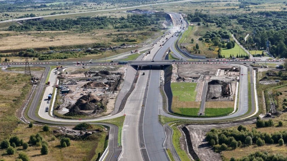 Южная широтная магистраль в Петербурге готова на 75 процентов