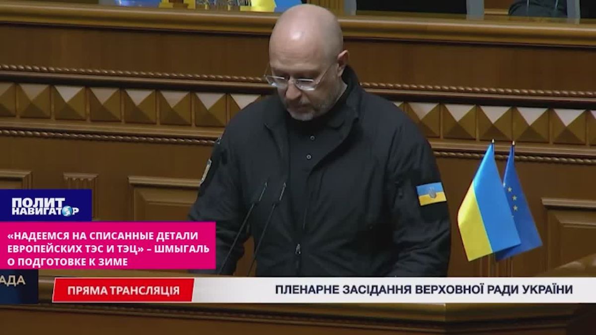«Идём с опережением графика – получаем детали европейских ТЭС и ТЭЦ» – Шмыгаль уже докладывает о восстановлении энергетики
