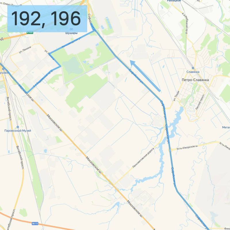 Из-за пожара на Колпинском шоссе изменили схемы движения автобусов, сообщает «Организатор перевозок»