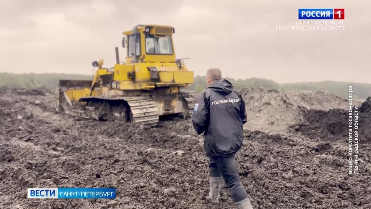В Новосаратовке полиция пресекла работу незаконного мусорного полигона