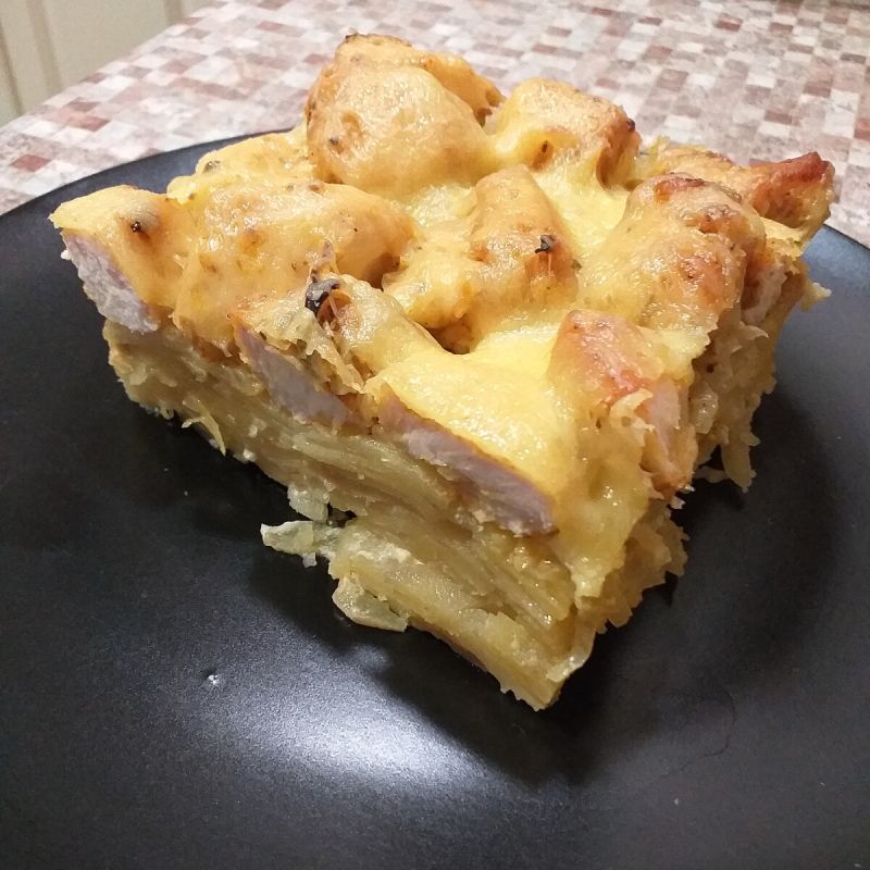Нежное куриное филе с картошкой и сыром: простой и сытный ужин для любой ситуации