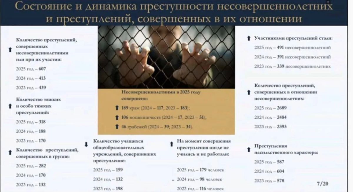 Криминальная активность среди детей выросла в 2025 году на 45%, а каждое третье преступление в стране совершенно при помощи информационно-телекоммуникационных технологий, заявила уполномоченная по правам ребёнка в Петербурге...