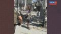 Дружковка под огнем российской артиллерии