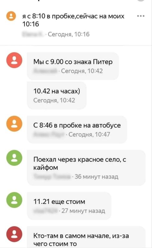 В многокилометровом аду на Пулковском водители играют в города В многокилометровом аду на Пулковском водители играют в города