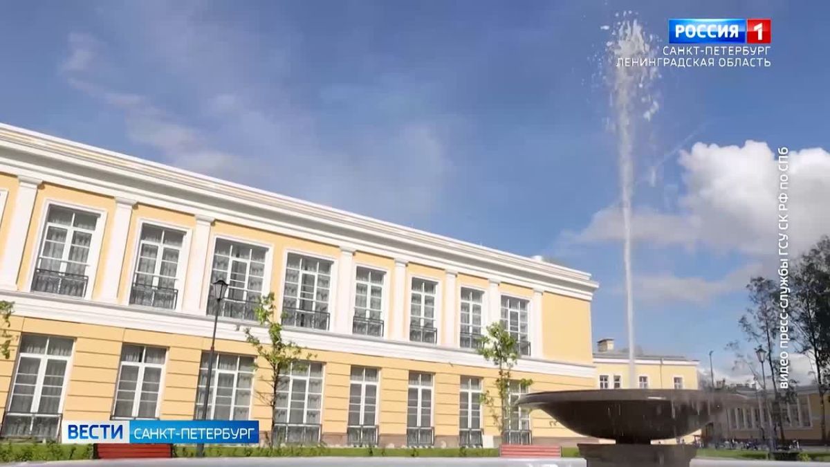 Кадетский корпус СК в Петергофе открывается после реставрации