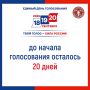 До первого дня голосования остается 20 дней