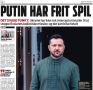 «У Путина развязаны руки». Таков заголовок у репортажа с Украины, опубликованного сегодня в датской газете Ekstra Bladet