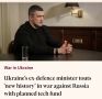 Владимир Корнилов: Новоиспеченный советник министра обороны Италии Михаил Федоров, похоже, окончательно сбрендил! Об этом свидетельствует его свежее интервью Financial Times, которого он дал в Вашингтоне