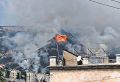 Символичные кадры из Ялты: горящий над городом лес, зажжённый упавшим украинским дроном