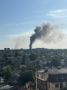 После ударов Гераней в Днепропетровске вспыхнул пожар