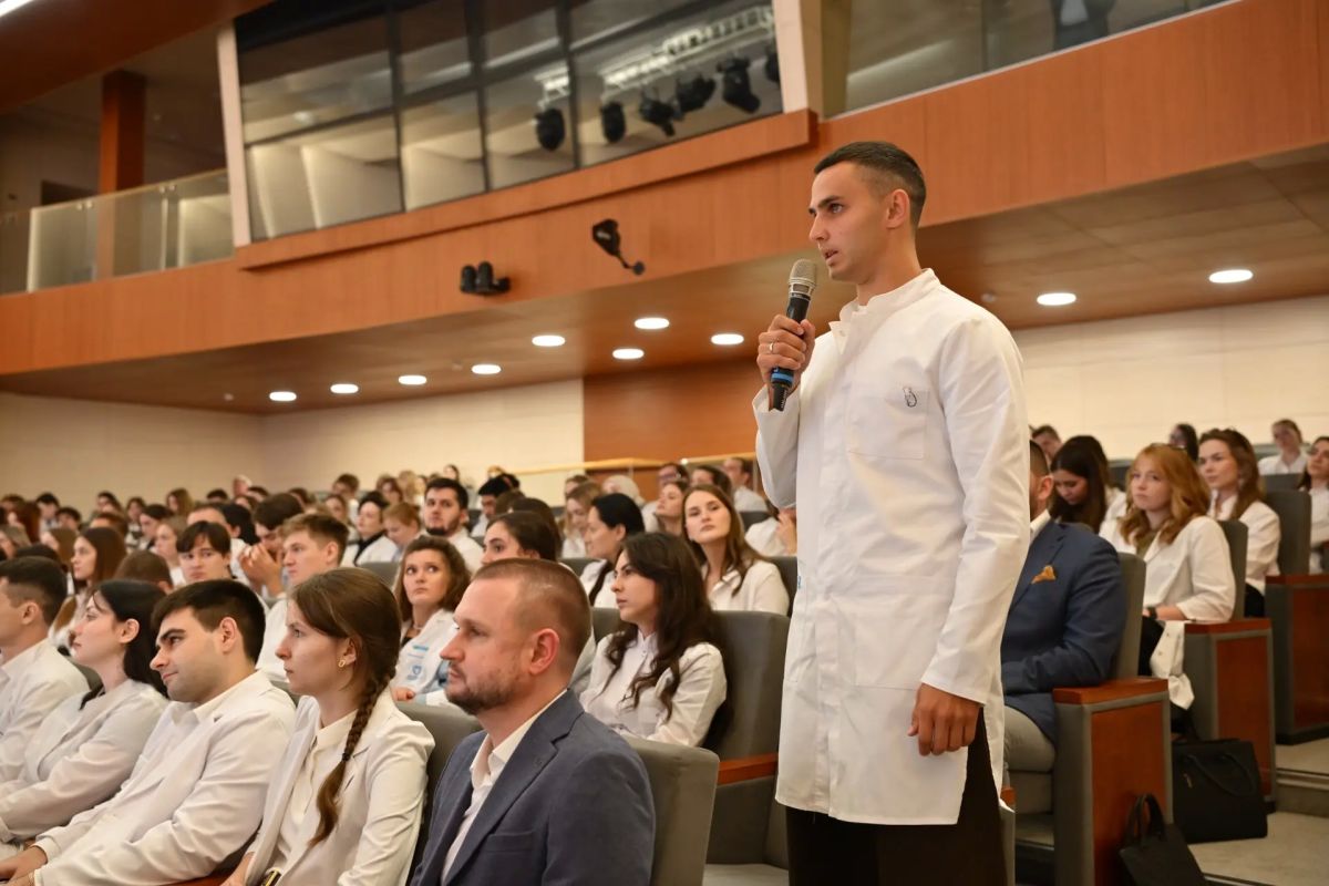 Вероника Скворцова: «Вы сейчас находитесь на передовой отечественной биомедицинской науки, медицины и здравоохранения в целом» Вероника Скворцова: «Вы сейчас находитесь на передовой отечественной биомедицинской науки, медицины и здравоохранения в целом»