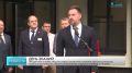 Первая праздничная линейка сегодня прошла в новой 708-ой школе «Открытие» на намыве Васильевского острова