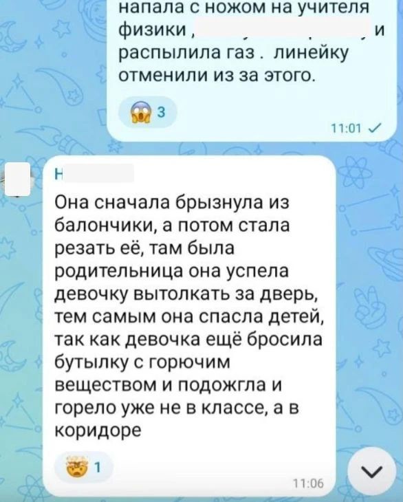 Нападение ученицы в школе Канска: «Там всё серьёзней»