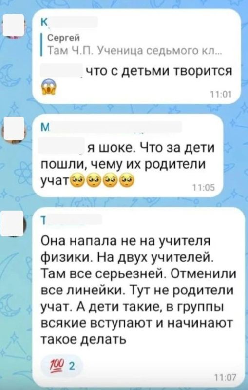 Нападение ученицы в школе Канска: «Там всё серьёзней» Нападение ученицы в школе Канска: «Там всё серьёзней»